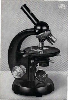Zeiss Winkel. Microscopio - Standard GF 313. [Werbeblatt]
