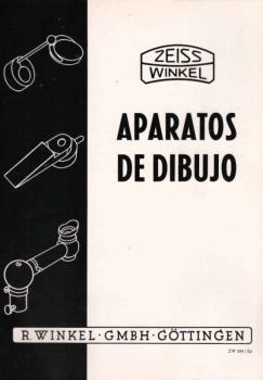 Zeiss Winkel. Aparatos de Dibujo. [Werbeblatt]
