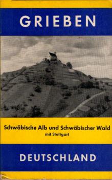 Schwäbische Alb und Schwäbischer Wald mit Stuttgart.
