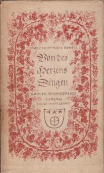 Von des Herzens Dingen.