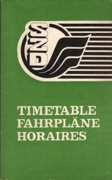 Eisenbahnen der Sowjetunion. Kursbuch des internationalen Personenverkehrs. Gültig ab 22. Mai 1977 bis 27. Mai 1978. / Guide of international passenger routes / Indicateur du trafic wagon-lits international.
