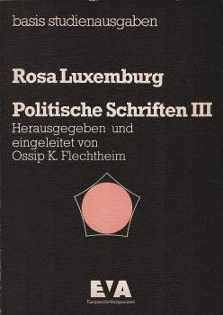 Politische Schriften; Teil: 3.