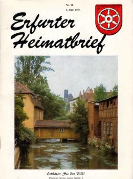 Erfurter Heimatbrief Nr. 30, 6. Juni 1975