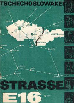 Tschechoslowakei Strasse E16 (Reiseprospekt)