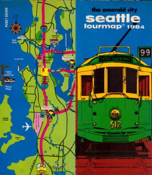 Seattle tourmap 1984