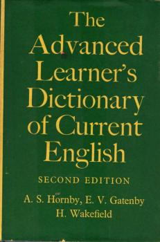 The Advanced Learner's Dictionary of Current English