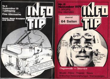 Info Tip. Eine Alternative ; 2 Heft. (Nr. 9, September 1979 ; Nr. 11, November 1979)