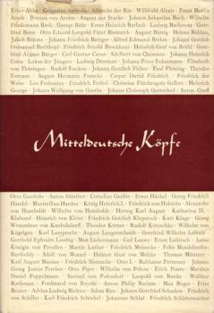 Mitteldeutsche Köpfe : Lebensbilder aus e. Jahrtausend.