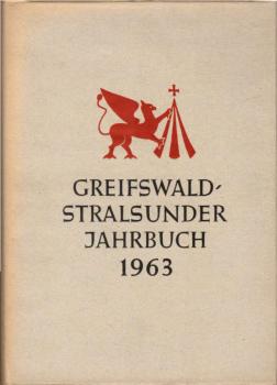 Greifswald - Stralsunder Jahrbuch ; Band 3, 1963.