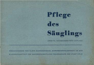 Pflege des Säuglings.