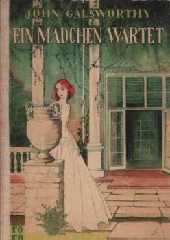 Ein Mädchen wartet.