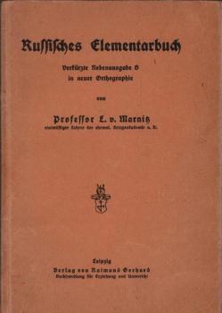 Russisches Elementarbuch.