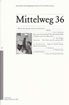 Mittelweg 36 : Zeitschrift des Hamburger Instituts für Sozialforschung; 4/2009
