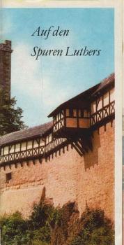 Auf den Spuren Luthers (Faltprospekt)