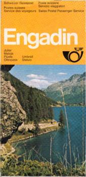 Schweizer Reisepost : Engadin (Faltblatt)