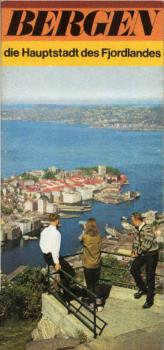 Bergen die Hauptstadt des Fjordlandes (Faltprospekt)