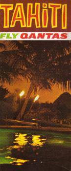 Fly Qantas : Tahiti (Faltprospekt)