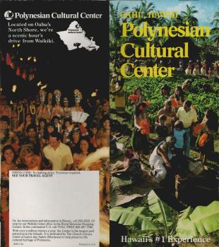 Oahu, Hawaii : Polynesian Cultural Center. Hawaii's #1 Experience (Faltprospekt)