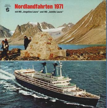 Nordlandfahrten 1971 mit MS "Angelina Lauro" und MS "Achille Lauro" (Faltprospekt)