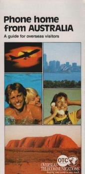 Phone home from Australia. A guide for overseas visitors (Faltprospekt)