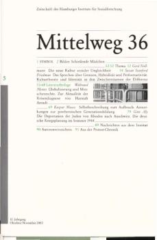 Mittelweg 36 : Zeitschrift des Hamburger Instituts für Sozialforschung; 5/2003 : Symbol, Bilder: Schießender Mädchen