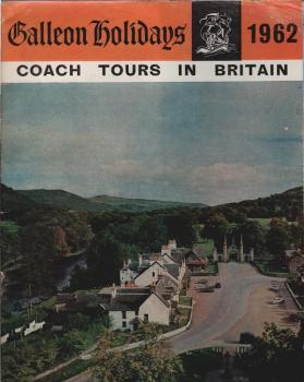 Galleon Holidays 1962. Coach Tours in Britain (Reisekatalog)