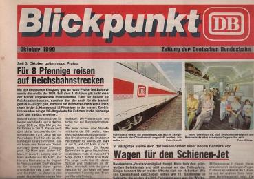 Blickpunkt : Zeitung der Deutschen Bundesbahn; Oktober 1990