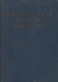 Spanisch; Teil 1: Spanisch-Deutsch; Teil 2: Deutsch-Spanisch. Langenscheidts Universal-Wörterbuch