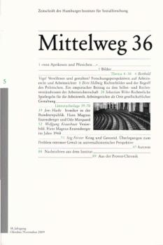 Arbeitsrecht und Arbeitsrichter. Mittelweg 36 : Zeitschrift des Hamburger Instituts für Sozialforschung; 5 / 2009.
