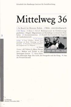 Mittelweg 36 : Zeitschrift des Hamburger Instituts für Sozialforschung; 5 / 2002.