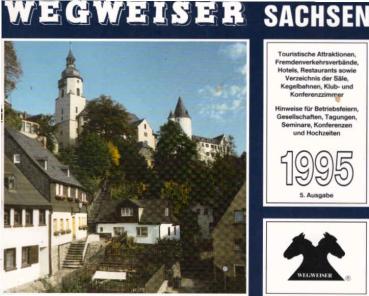 Wegweiser Sachsen 1995.