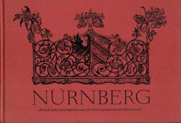 Nürnberg : Altstadtsehenswürdigkeiten nach der Natur gezeichnet