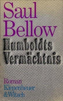 Humboldts Vermächtnis : Roman.