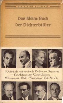 Das kleine Buch der Dichterbilder.
