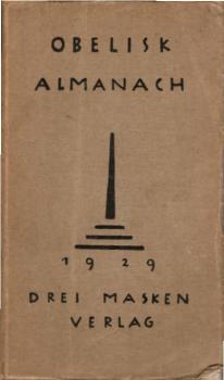 Obelisk-Almanach : auf d. Jahr 1929