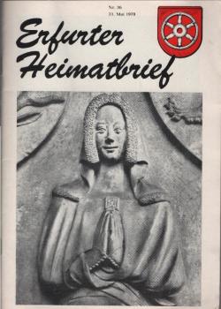 Erfurter Heimatbrief Nr. 36, 31. Mai 1978