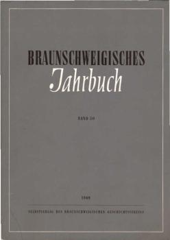 Braunschweigisches Jahrbuch, Band 50.