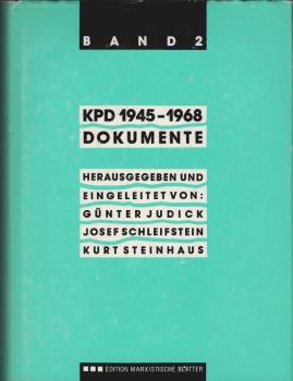 KPD 1945-1968 : Dokumente; Band 2, 1953-1968