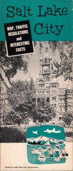 Salt Lake City. Map, Traffic Regulations and Interesting Facts. (Faltprospekt)