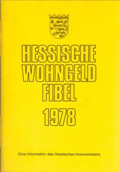 Hessische Wohngeldfibel 1978.