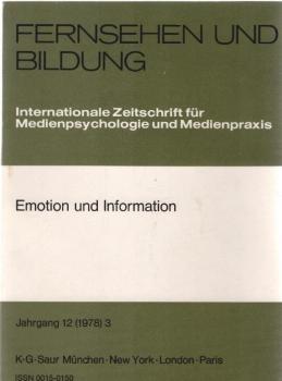 Emotion und Information.