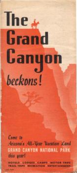 The Grand Canyon beckons! (Faltprospekt)
