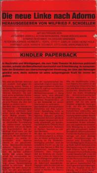 Die neue Linke nach Adorno.
