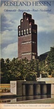 Reiseland Hessen. Odenwald-Bergstraße-Ried-Neckartal. (Faltblatt)