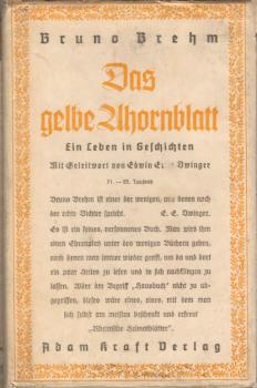 Das gelbe Ahornblatt : Ein Leben in Geschichten.
