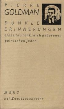 Dunkle Erinnerungen eines in Frankreich geborenen polnischen Juden.