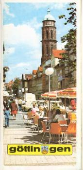 Göttingen (Faltblatt mit Karte)