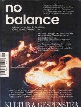 Kultur & Gespenster / Kultur & Gespenster Nr. 18 NO BALANCE (Kultur und Gespenster: Textem-Magazin)