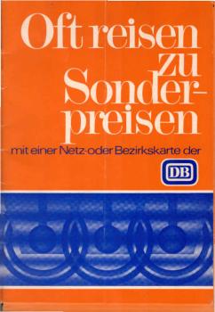 Oft reisen Sie zu Sommerpreisen: mit einer Netzkarte der DB.