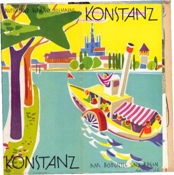 Konstanz am Bodensee (Faltblatt)